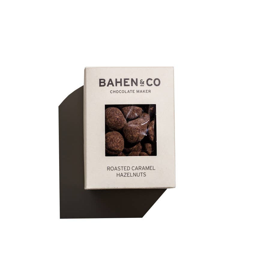 Bahen & Co | Chocolate & Caramel Roasted Hazelnuts - NASH + BANKS