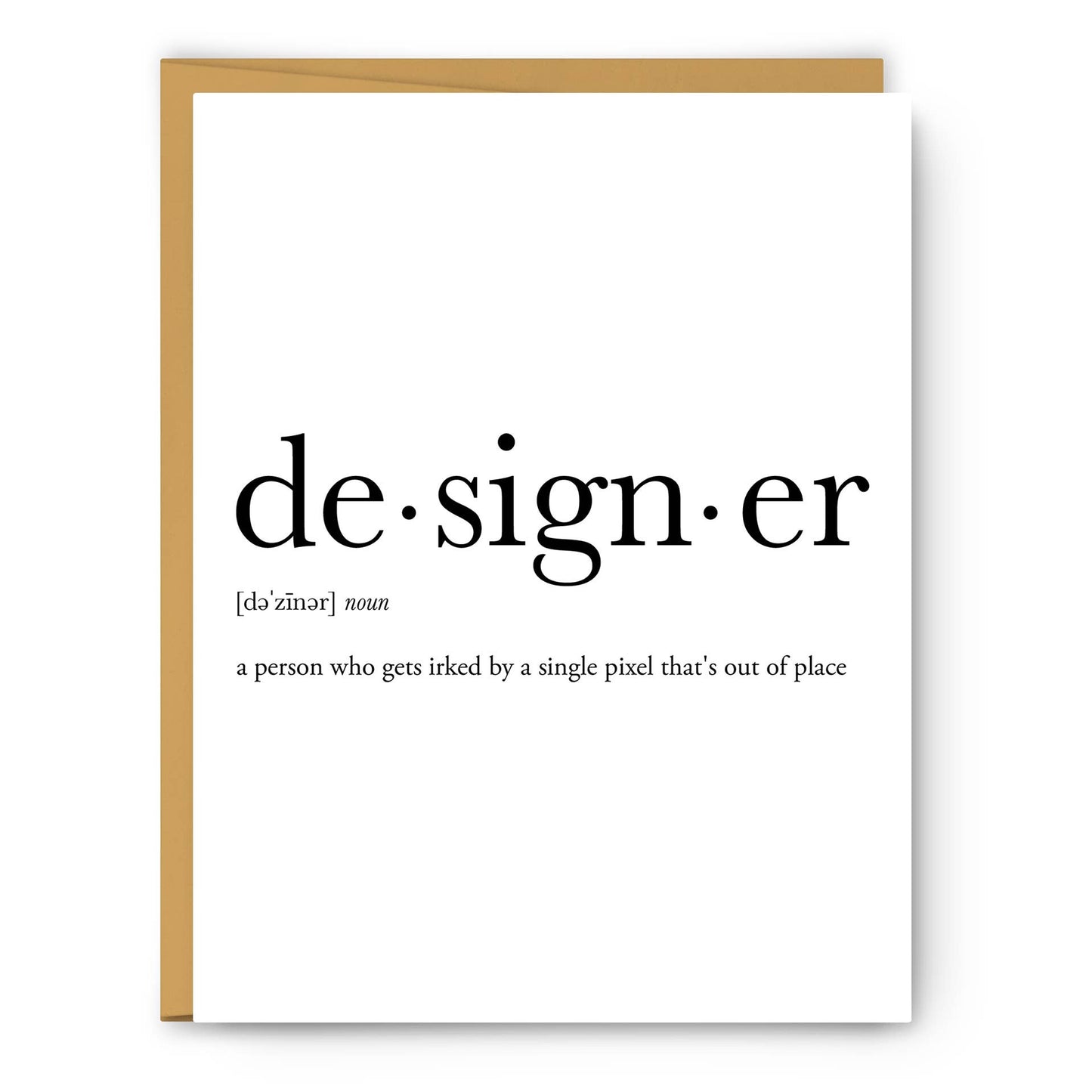 Designer Definition | Greeting Card