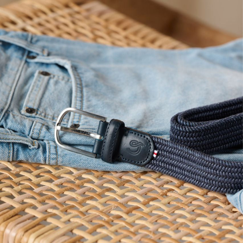 La Boucle | Waxed Cotton Belt | Puglia - NASH + BANKS