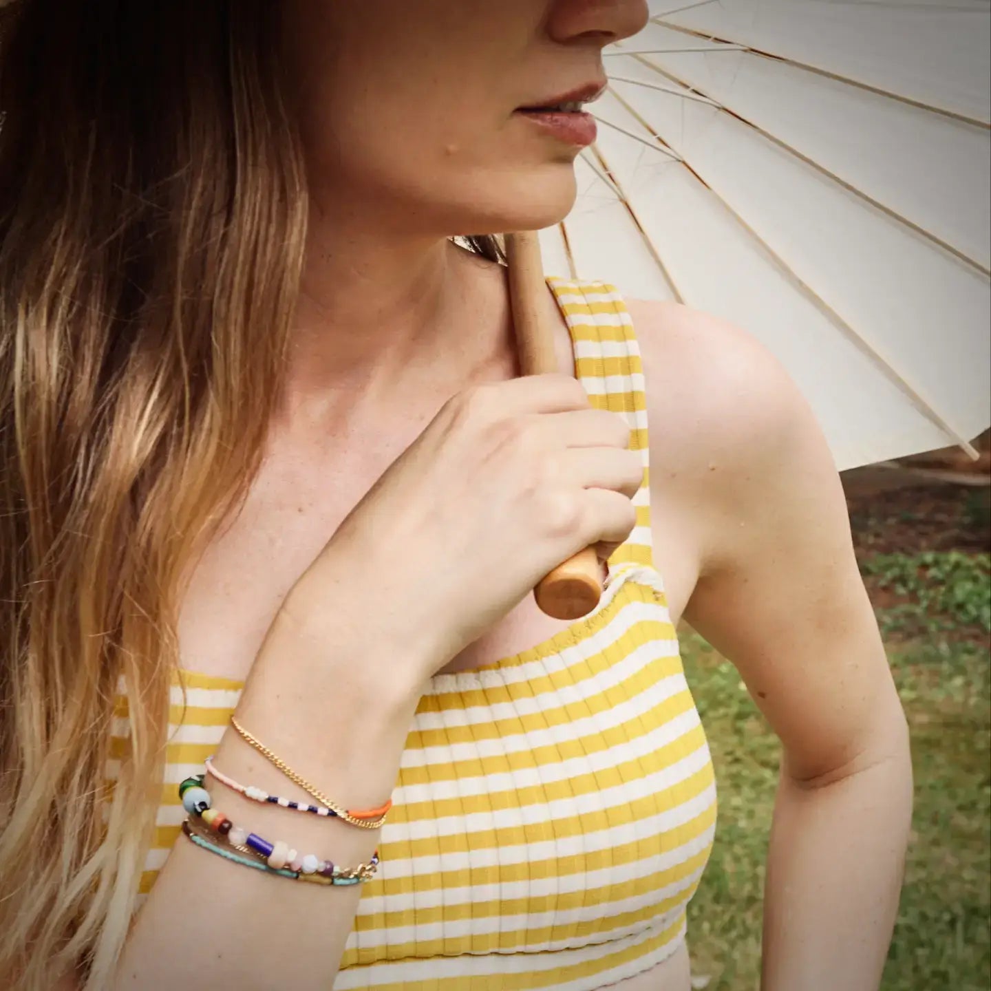 Alice Rise | Thinnest Line Bracelet - NASH + BANKS