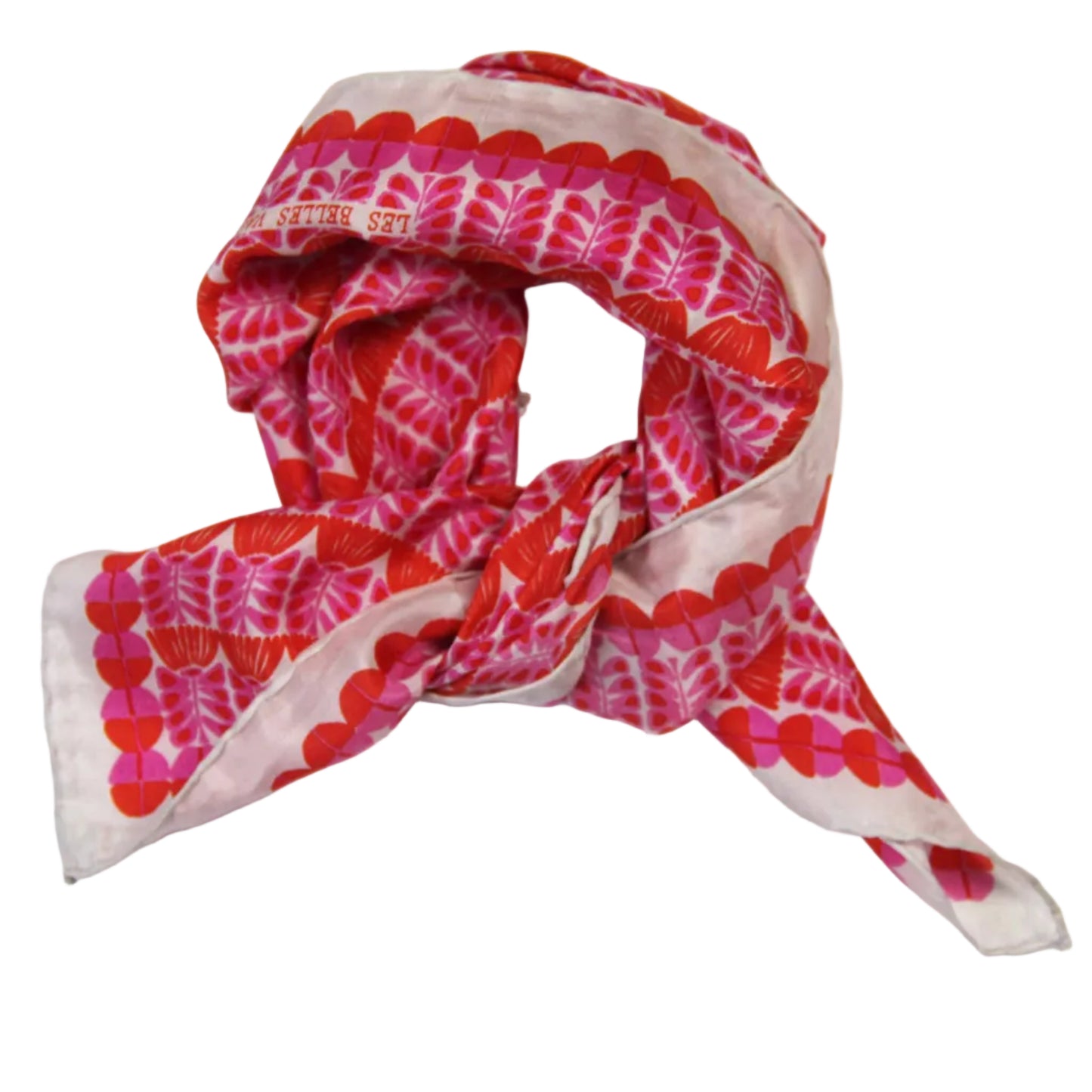 Les Belles Vagabondes | Oslo Fuchsia | Mini Silk Scarf - NASH + BANKS