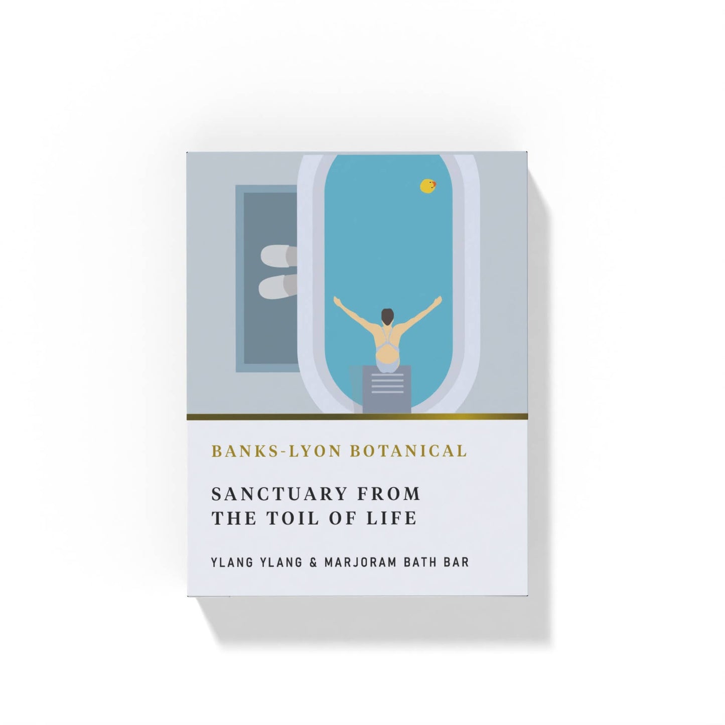 Banks-Lyon Botanical | Solid Bath Oil Bar | Ylang Ylang + Marjoram - NASH + BANKS