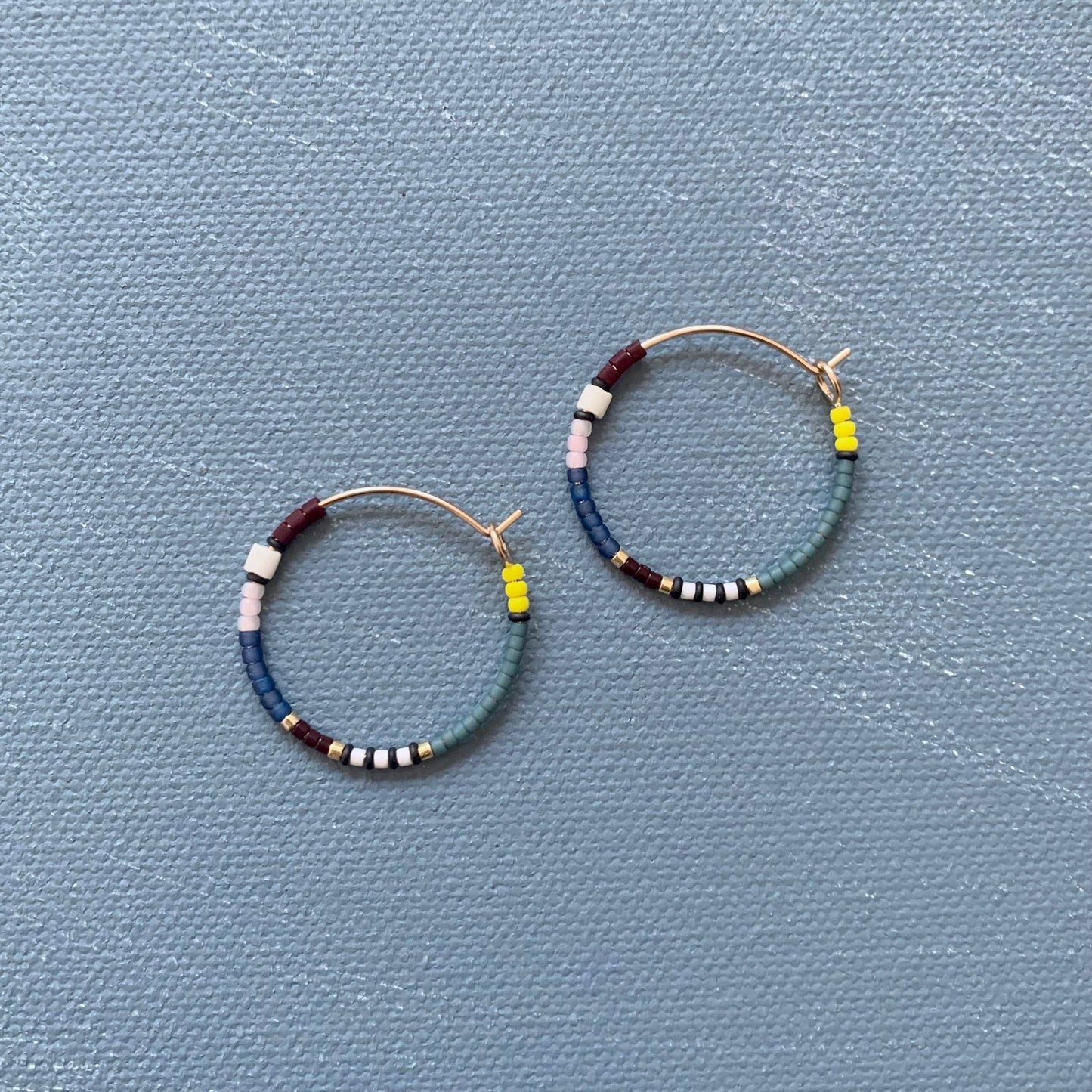 Alice Rise | Midi Colourloop Earrings | Licorice