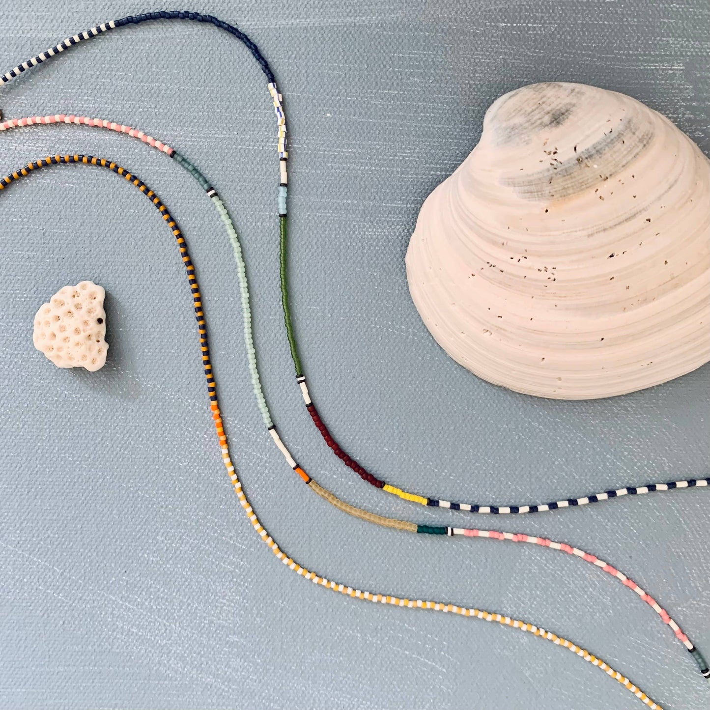 Alice Rise | Mosaic Beaded Choker Necklace - NASH + BANKS