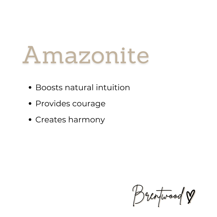Amazonite | Warrior | Aroma Bracelet