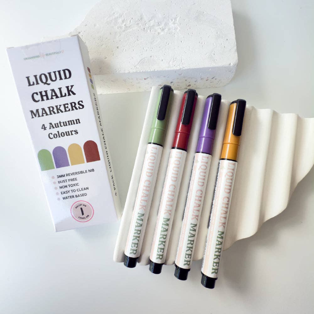 Organising Life Beautifully | Liquid Chalk Markers | Autumn - NASH + BANKS