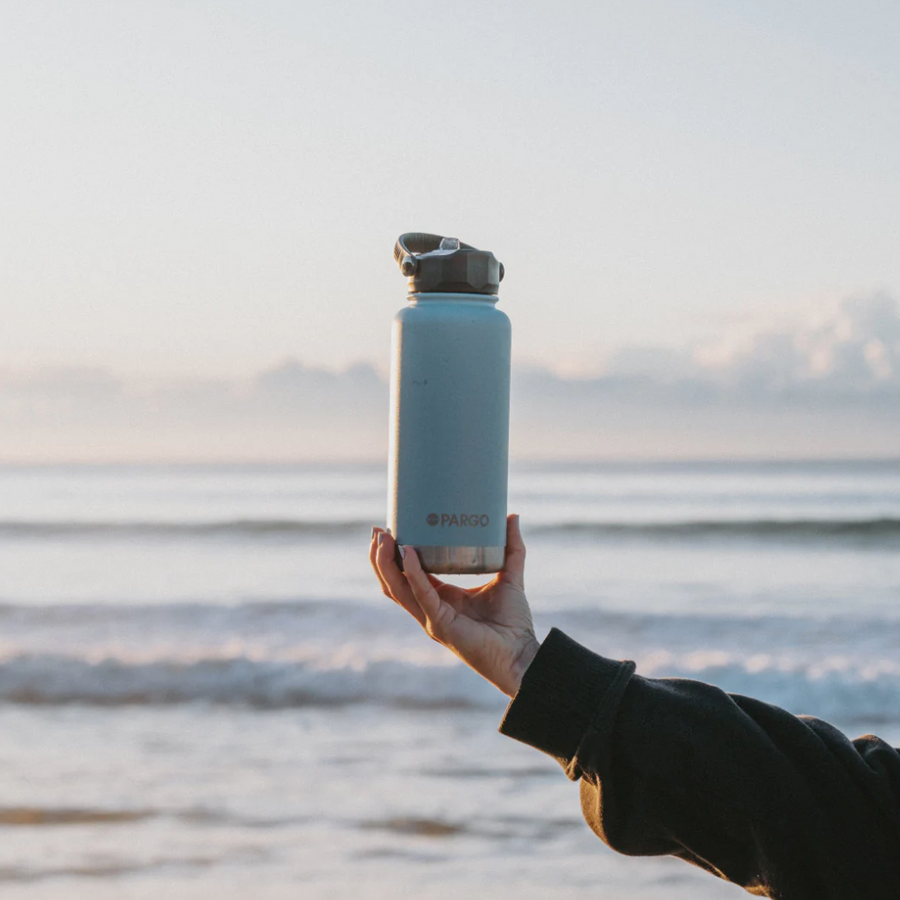 Project PARGO - 950ml Insulated Sports Bottle w/ Straw Lid - BLue