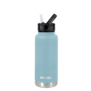Project PARGO - 950ml Insulated Sports Bottle w/ Straw Lid - Blue