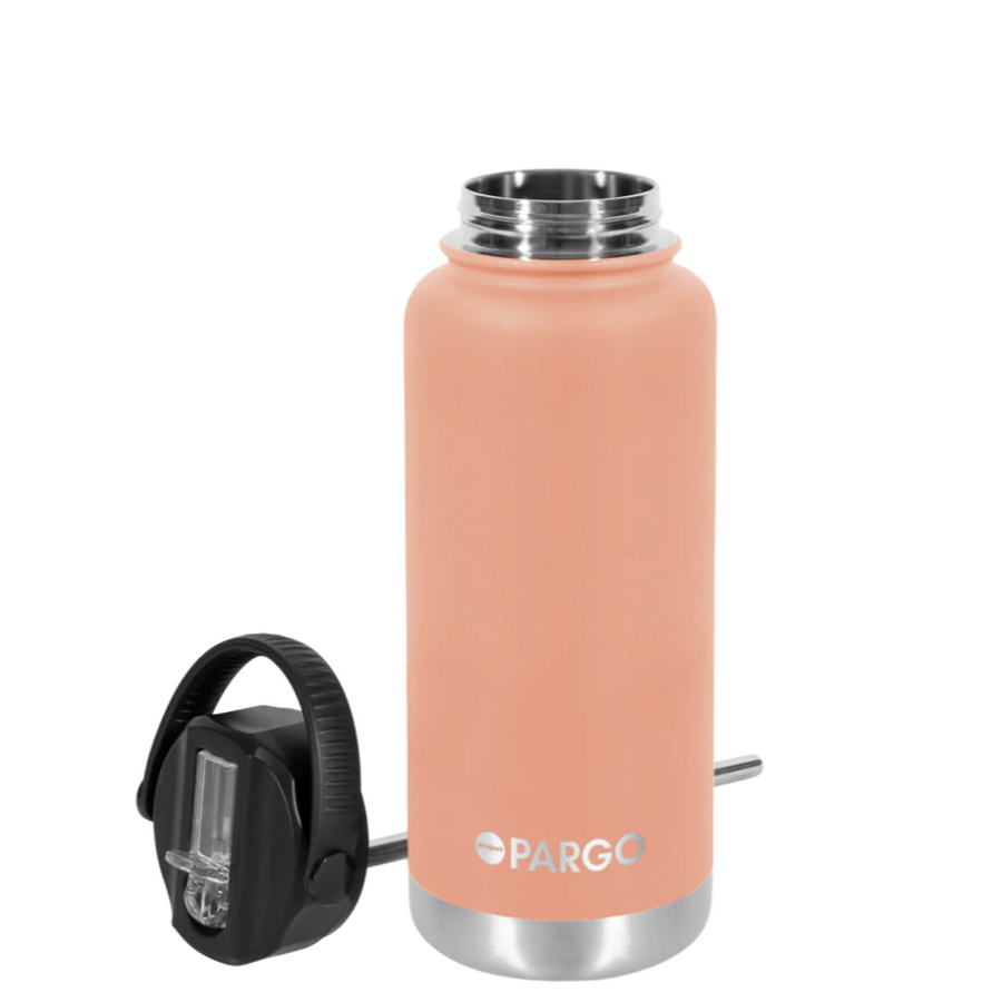 Project PARGO - 950ml Insulated Sports Bottle w/ Straw Lid - Pink