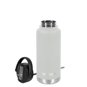Project PARGO - 950ml Insulated Sports Bottle w/ Straw Lid - White