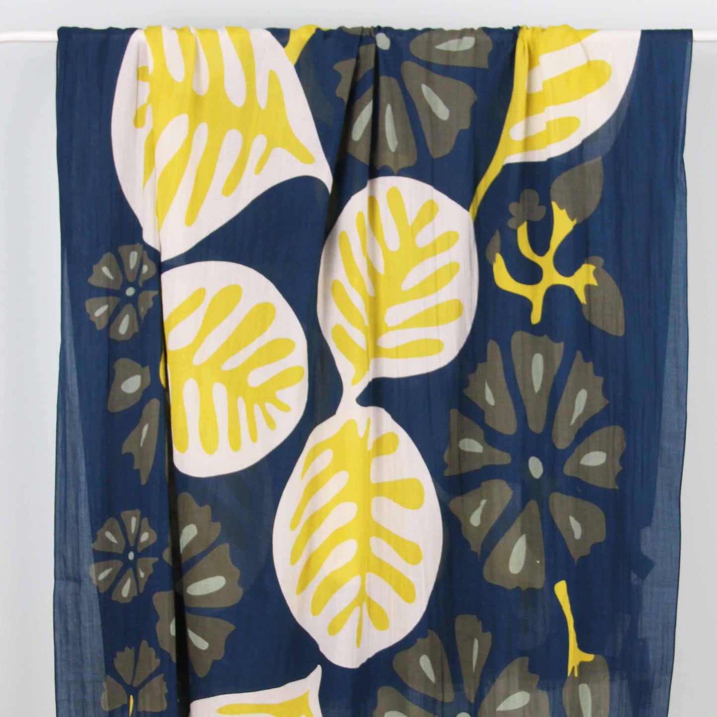 Les Belles Vagabondes | Ecuador Marine | Organic Cotton Scarf - NASH + BANKS