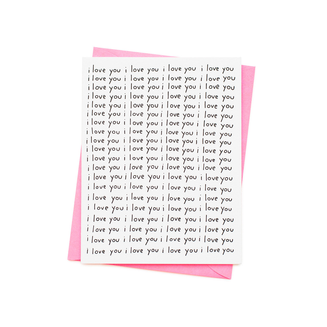 I Love You I Love You I Love You | Greeting Card - NASH + BANKS