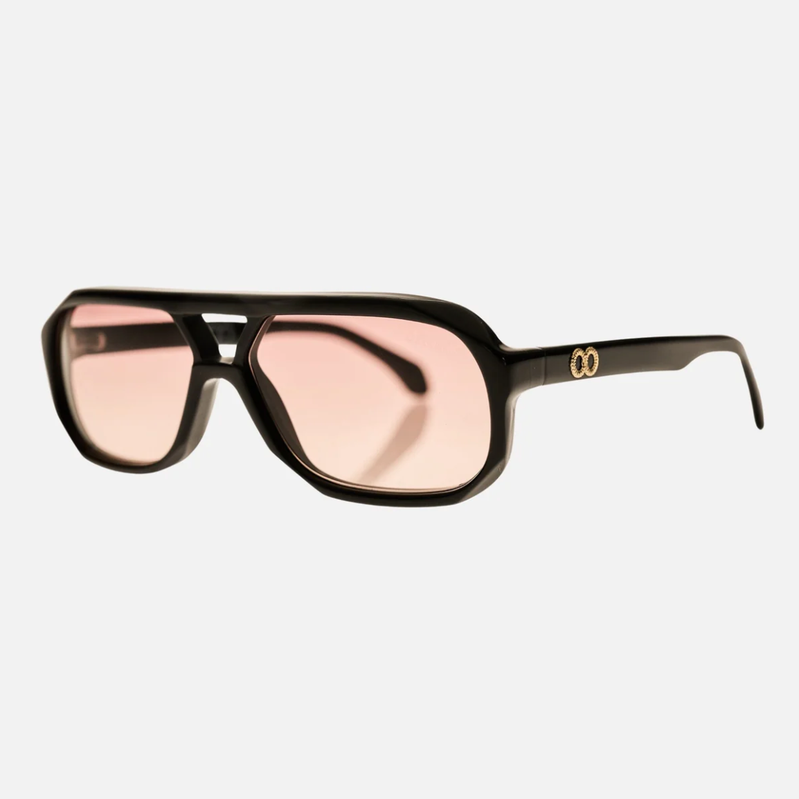 AUDIO Gloss Black | Rose Gradient Bio Lens - NASH + BANKS