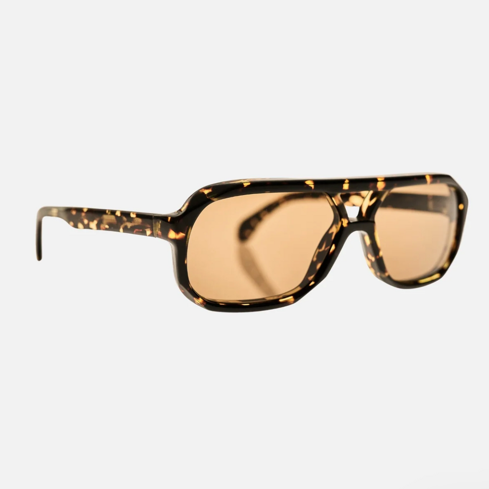 CHILDE Eyewear | AUDIO Gloss Tort | Amber Bio Lens