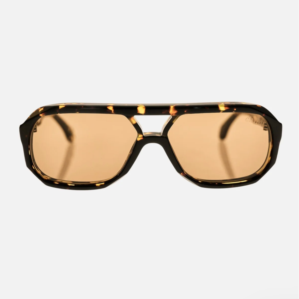 CHILDE Eyewear | AUDIO Gloss Tort | Amber Bio Lens