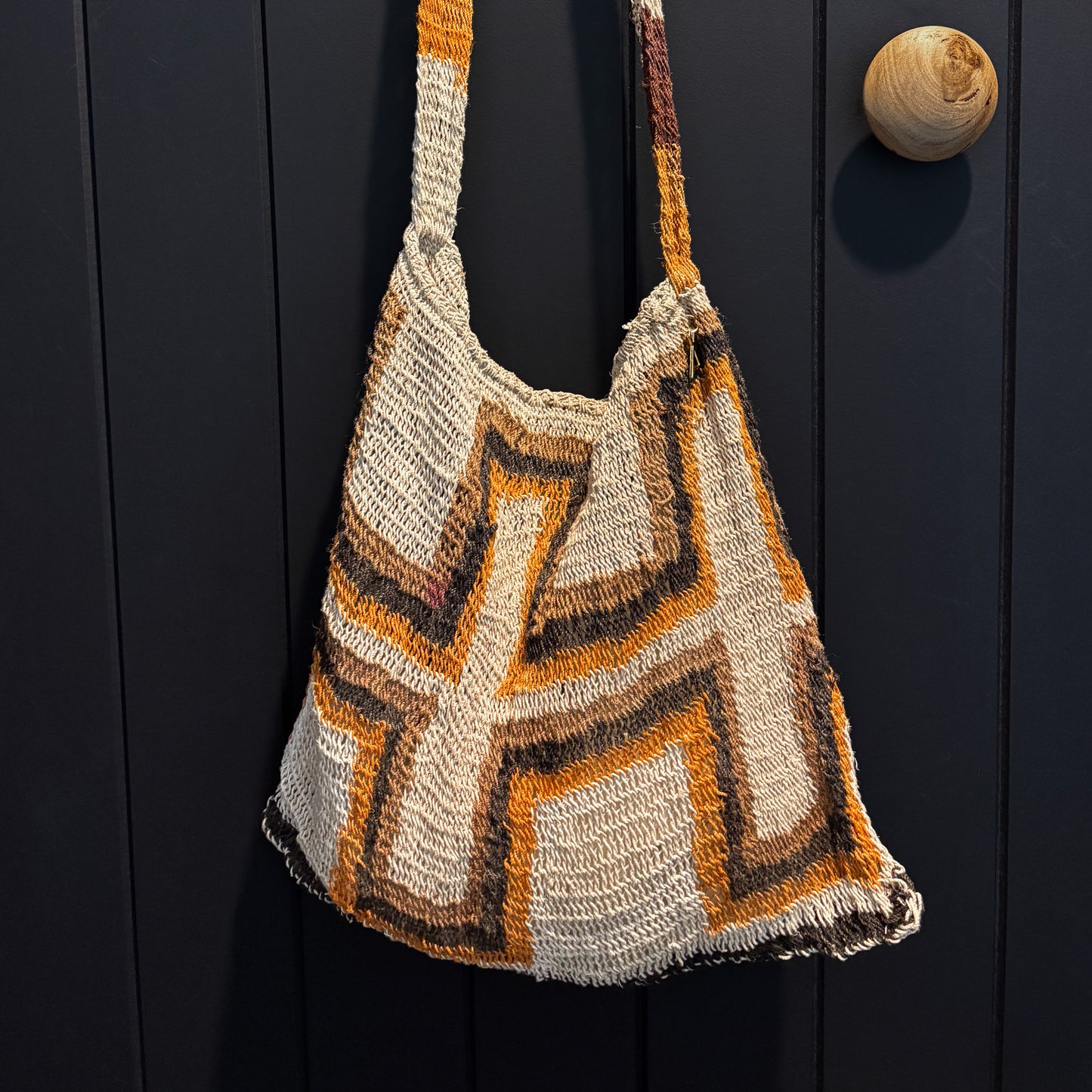 Among Equals | Lina Skin Pik Bilum Tote Bag | 6683 - NASH + BANKS