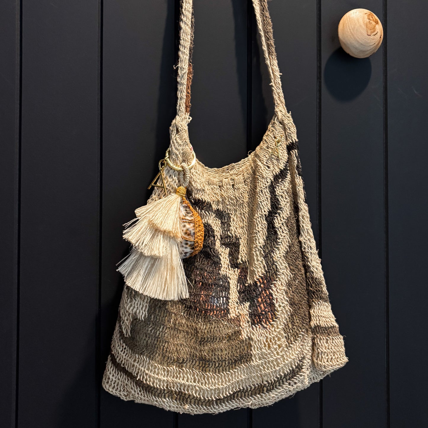 Among Equals | Lina Mountain Bilum Tote Bag | 6682 - NASH + BANKS