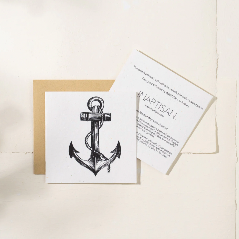 Anchor | Plantable Greeting Card - NASH + BANKS