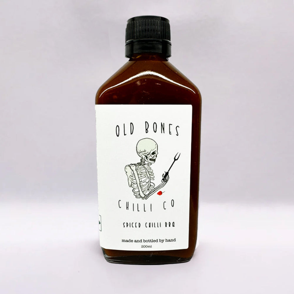 Old Bones Chilli Co | Spiced Chilli BBQ Sauce | 200ml - NASH + BANKS