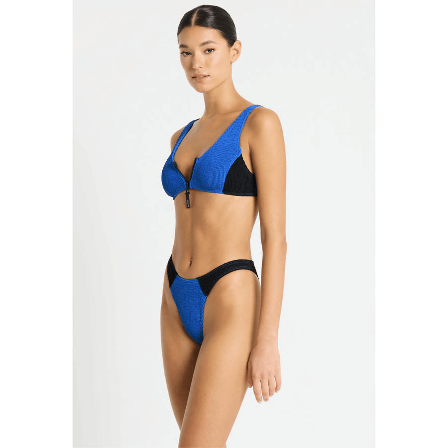 Bond-Eye Swim - Splice Scout Crop - Cobalt/Black