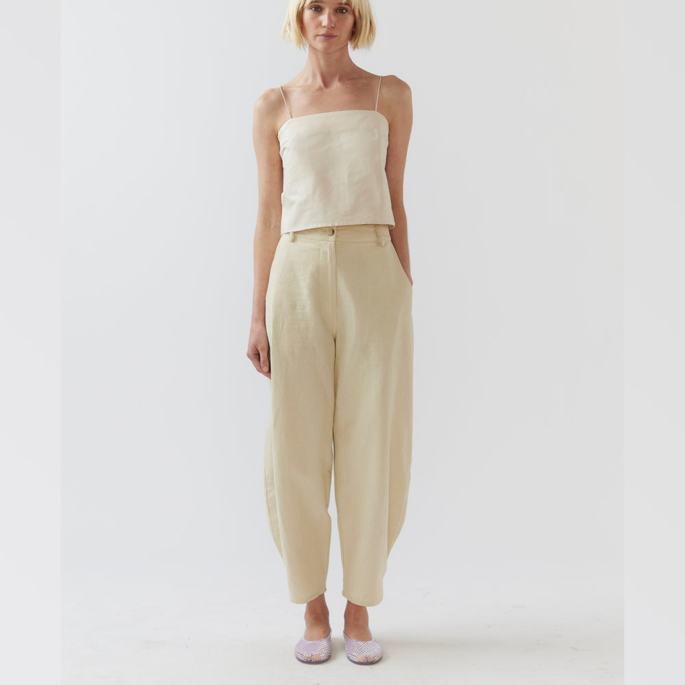 FOEMINA | EDITH Pants | Bone Canvas - NASH + BANKS