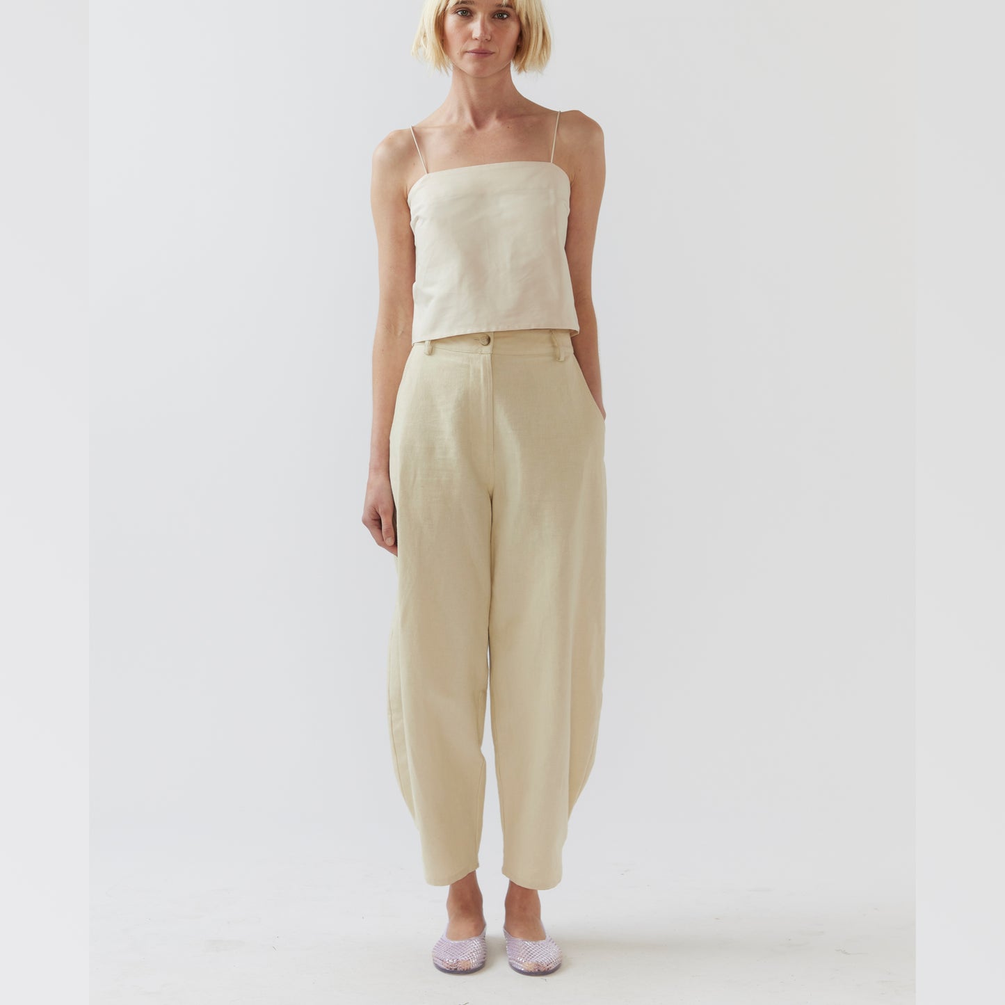 FOEMINA | EDITH Pants | Bone Canvas - NASH + BANKS