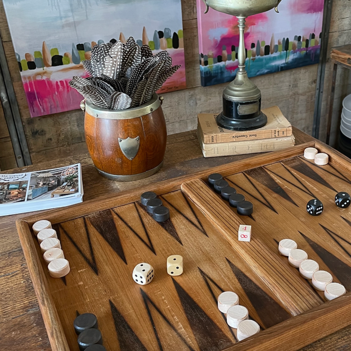 Handcrafted Backgammon - NASH + BANKS