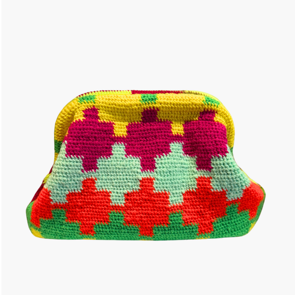 Among Equals | Barbra Mix Mix Bilum Clutch | 3784