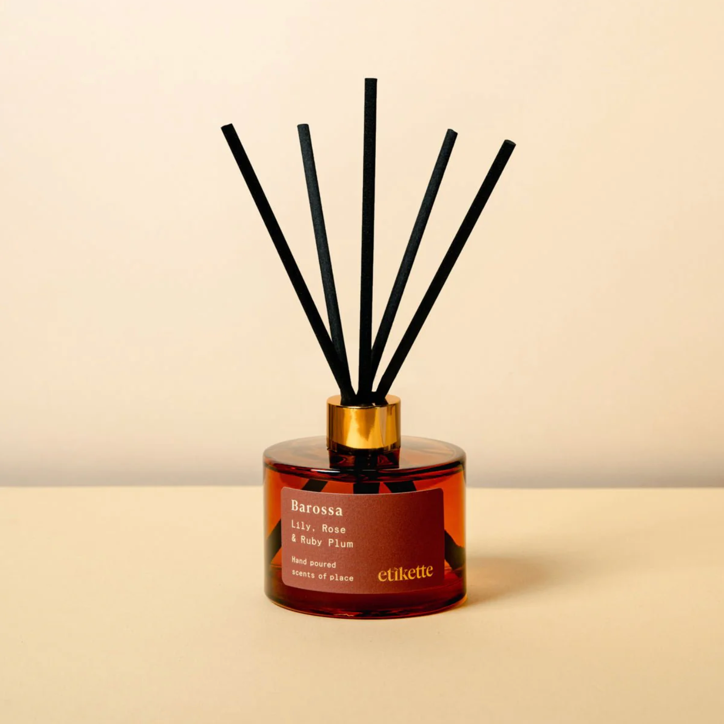 Etikette | Eco Reed Diffuser | Barossa | Gold Edition