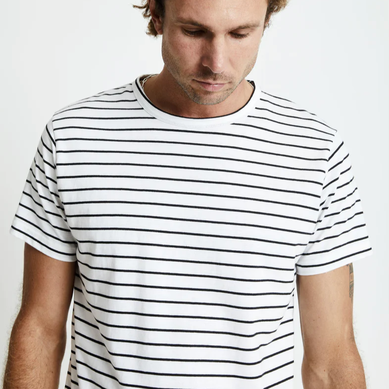 Breton Stripe Tee - NASH + BANKS