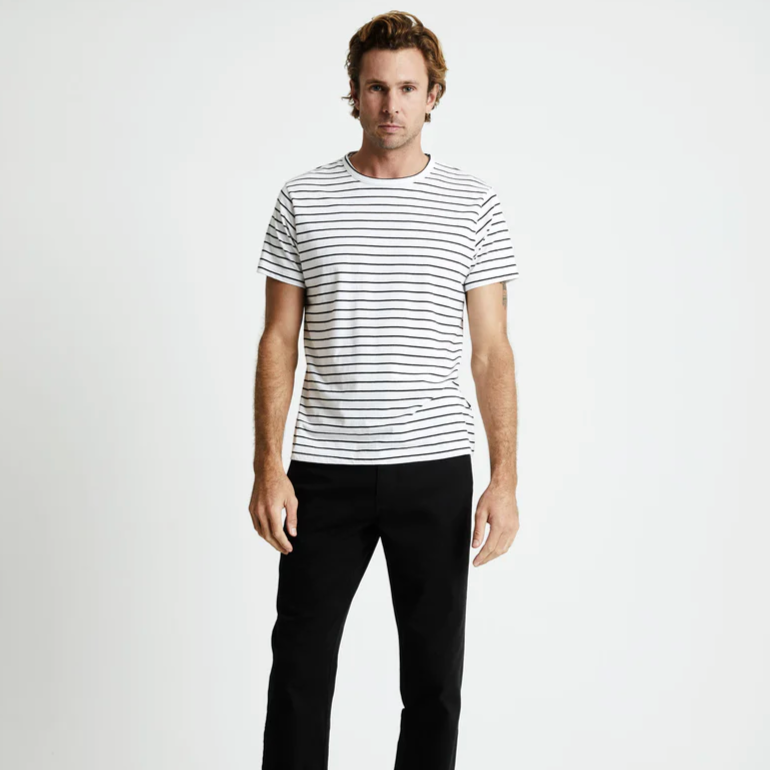 Breton Stripe Tee - NASH + BANKS