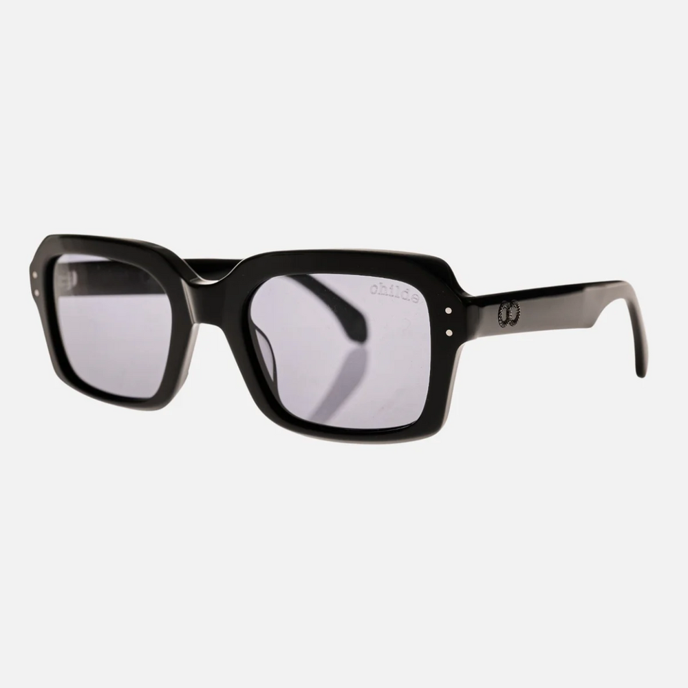 Childe Eyewear | ENTRY Gloss Black | Grey Bio Lens