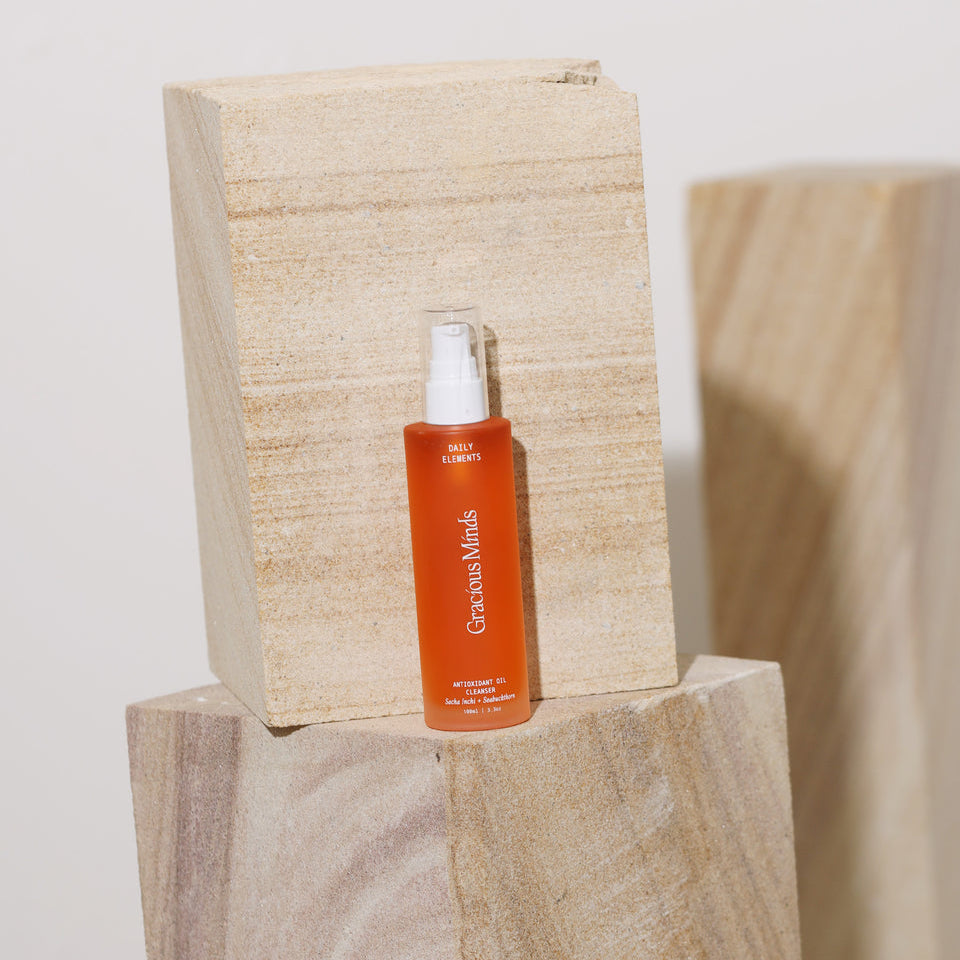 Gracious Minds | Daily Elements Seabuckthorn Oil to Instant Milk Cleanser - NASH + BANKS