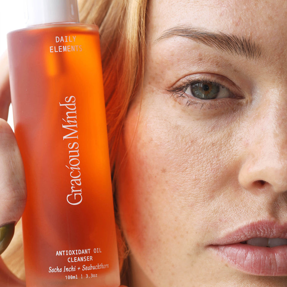 Gracious Minds | Daily Elements Seabuckthorn Oil to Instant Milk Cleanser - NASH + BANKS