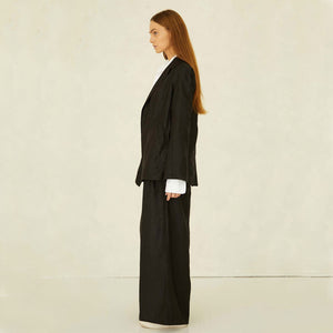 Cloth & Co - The Blazer | Black - Shop Australian ethical sustainable fashion online at Nash + Banks