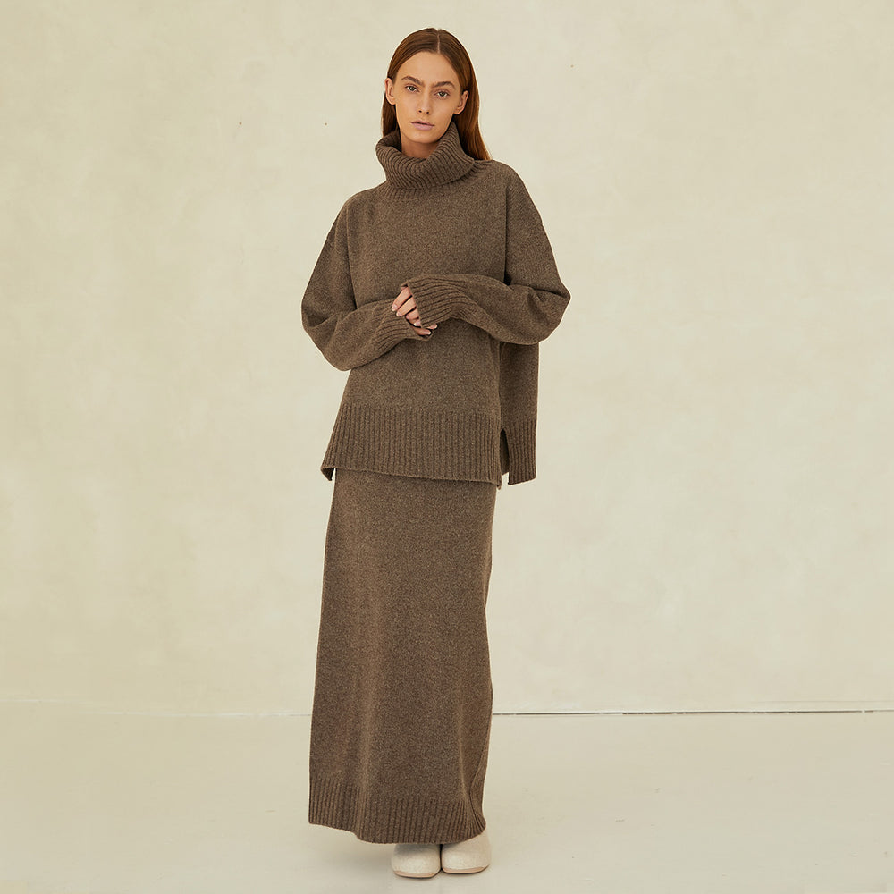 
                  
                    Cloth & Co - The Knit Skirt | Ashwood - Buy luxury knitwear at Nash + Banks online
                  
                