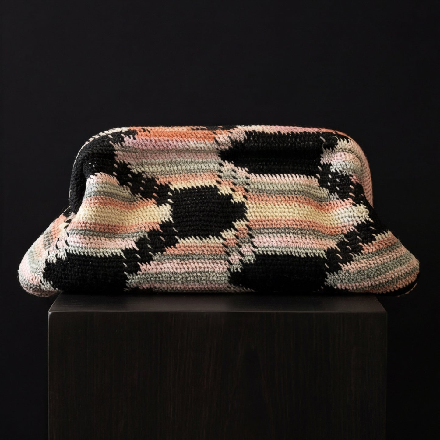 Among Equals | Virginia Soccer Ball Bilum Clutch | 6296 - NASH + BANKS
