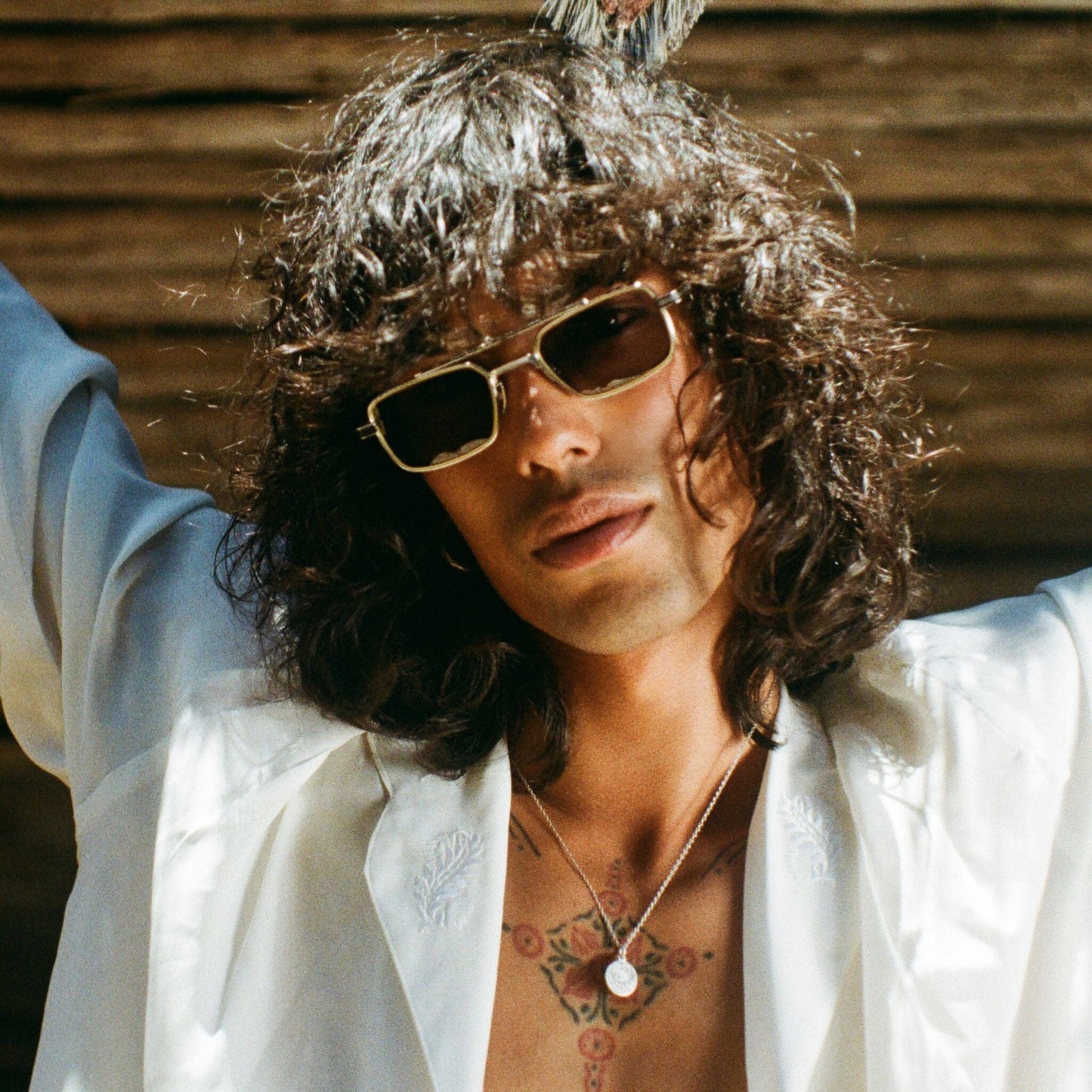CHILDE Eyewear | CYBER Silver | Grey Bio Lens - NASH + BANKS