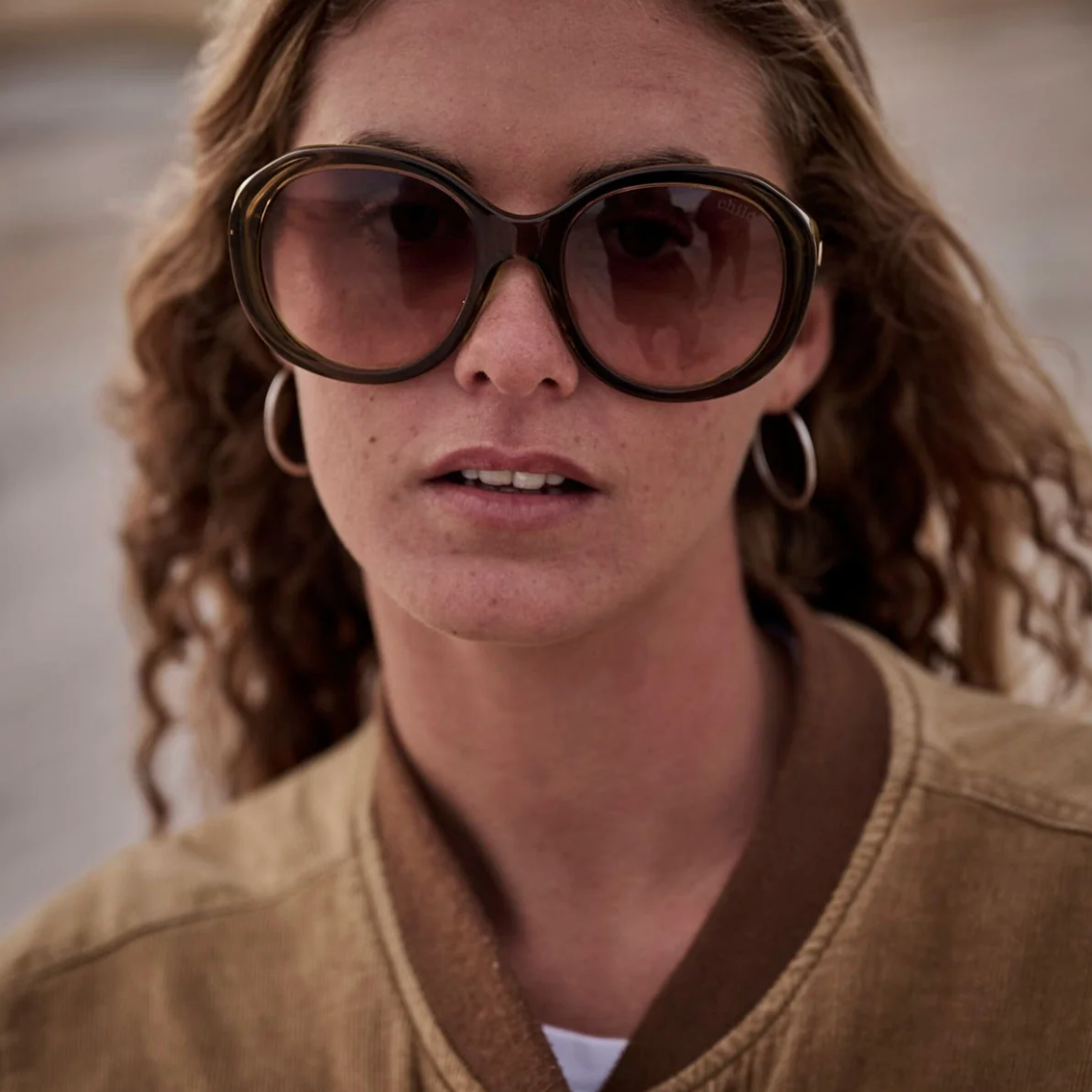 CHILDE WILDe - DRUMMER 2.0 Brown Light Green | Rose Gradient Bio Lens