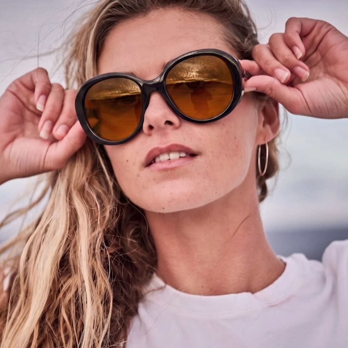 CHILDE Eyewear - DRUMMER 2.0 Gloss Black | Amber Bio Lens