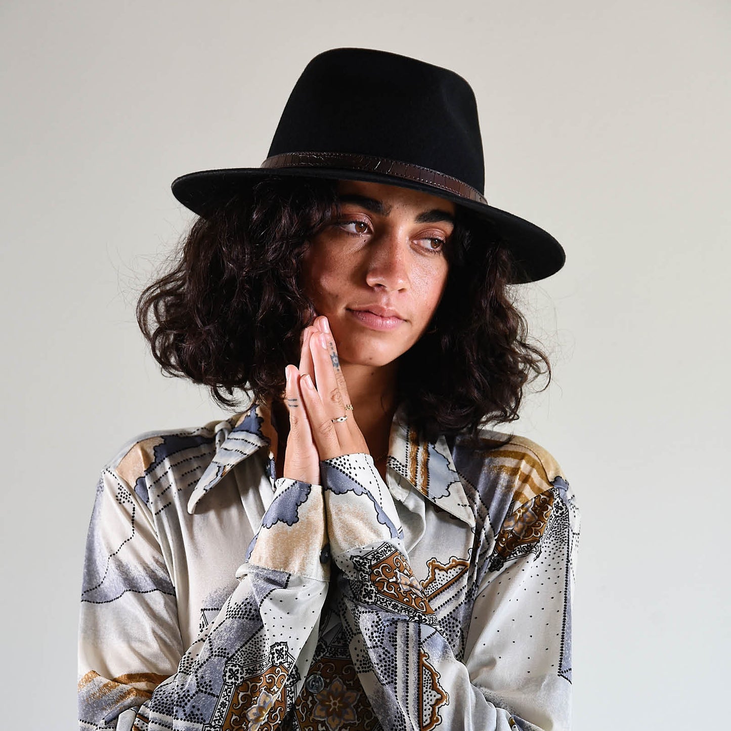 FallenBROKENstreet | The Dingo Felt Hat | Black - NASH + BANKS