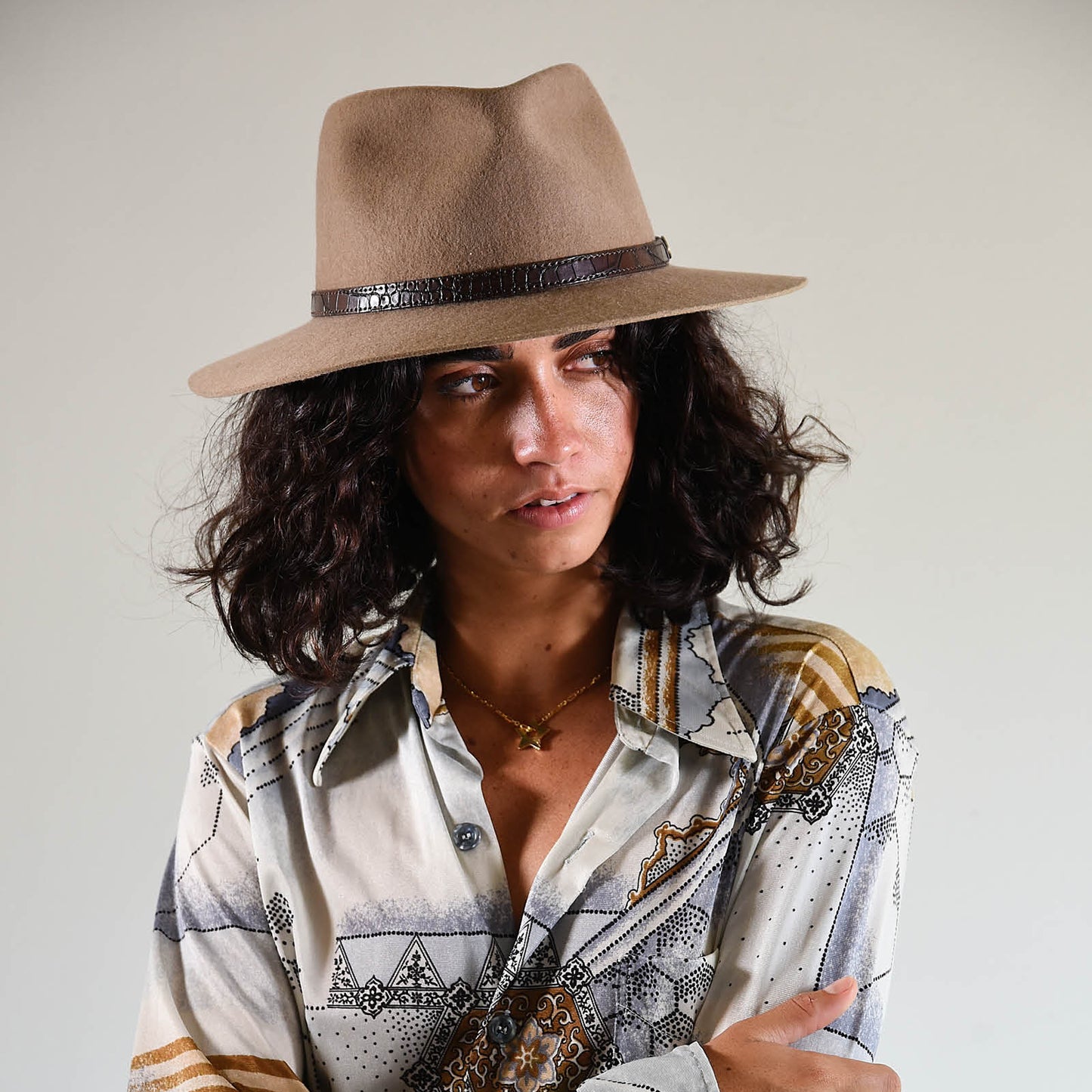 FallenBROKENstreet | The Dingo Felt Hat | Tan - NASH + BANKS