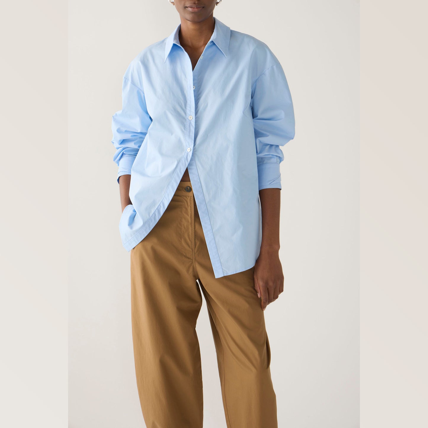 FOEMINA | EDITH Pants | Cocoa Cotton Tencel - NASH + BANKS