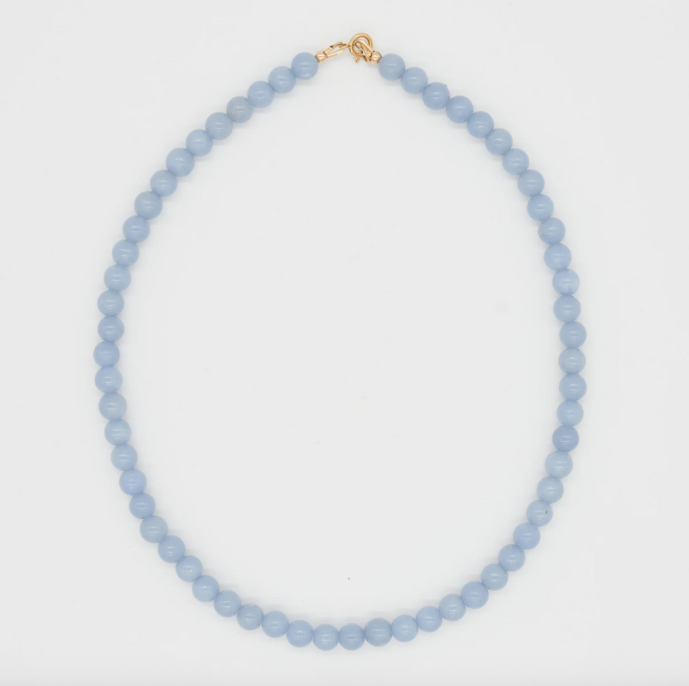 J By Design | Easy Stacker Necklace |  Angelite