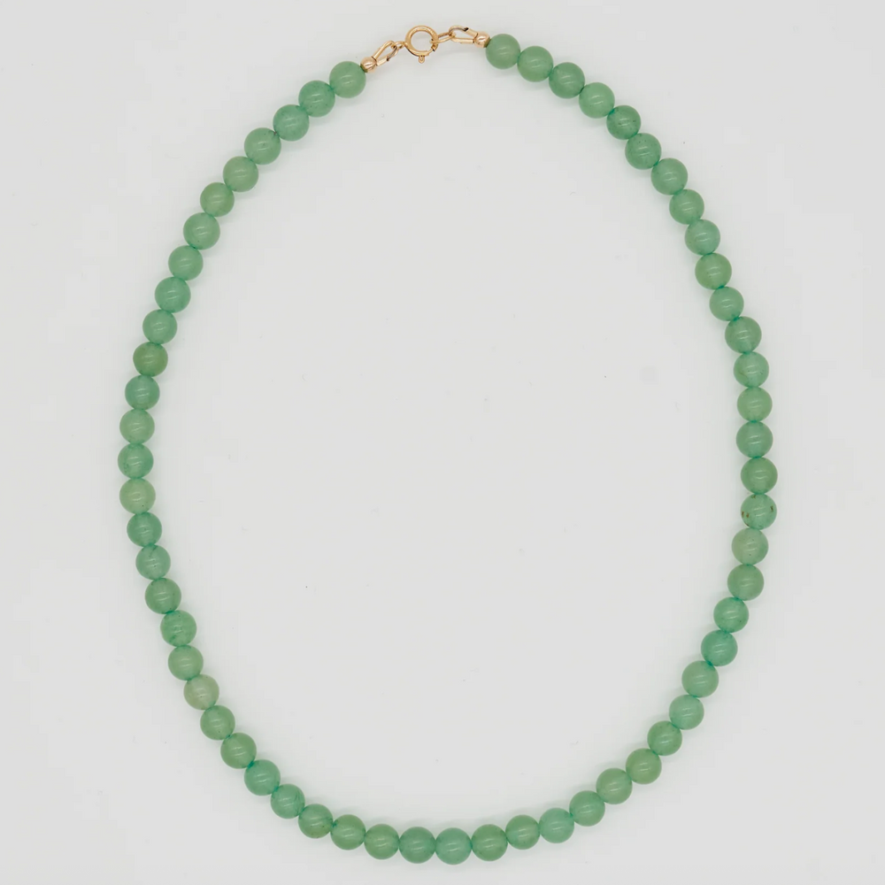 J By Design | Easy Stacker Necklace |  Green Aventurine