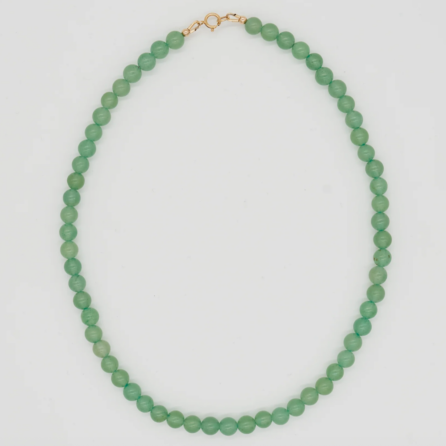 J By Design | Easy Stacker Necklace |  Green Aventurine