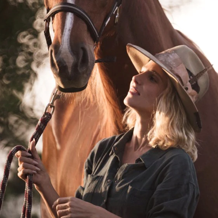 FallenBROKENstreet x Elsa Pataky | EP Vintage Hat | Brown - NASH + BANKS