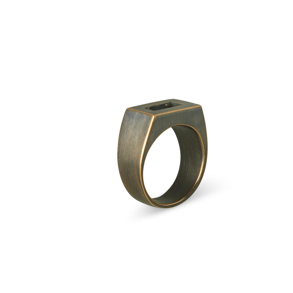 Smith & Poet | Eolian Ring - NASH + BANKS | Night Bronze