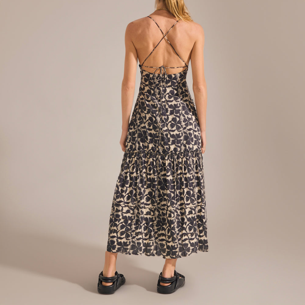 ILIO NEMA | Eucleia Dress | Clover Print