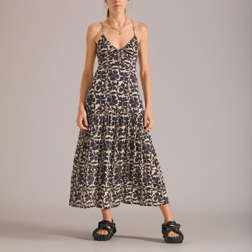 ILIO NEMA | Eucleia Dress | Clover Print